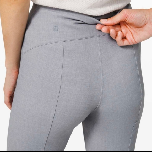 NWOT Lululemon Here to There High-Rise Grey Pant - Picture 3 of 9